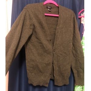 Army Green Cardigan